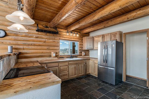 Interior, Kitchen, Wooden Beams, Wooden Ceilings, Wooden Walls