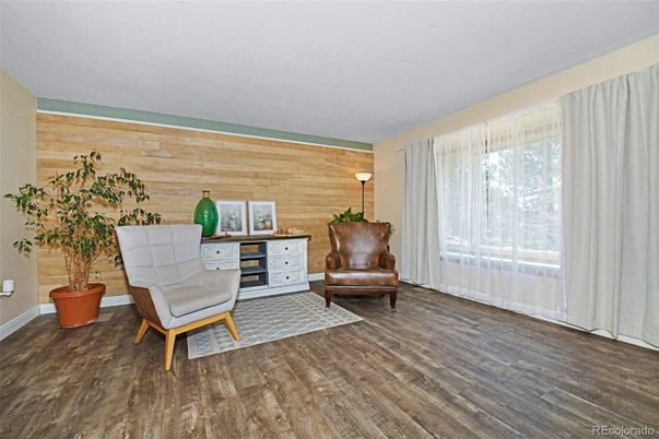 Home Office, Interior, Wood Texture Flooring, Wooden Walls
