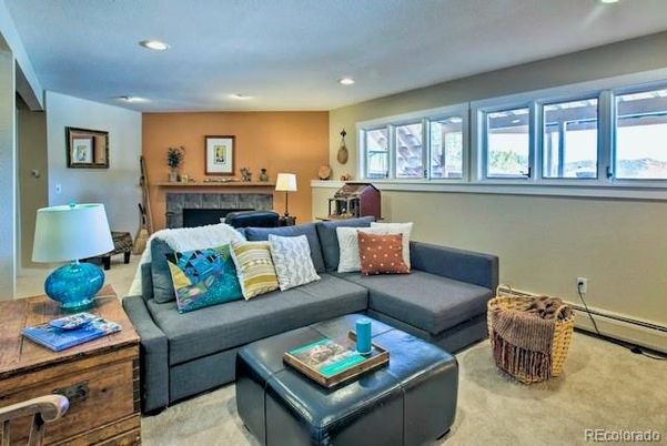 Fireplace, Interior, Living room, Recessed Lighting