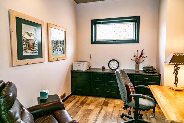 Home Office, Interior, Wood Texture Flooring