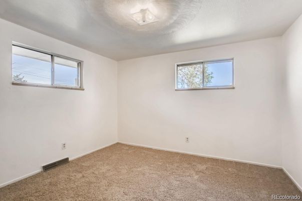Empty room, Interior