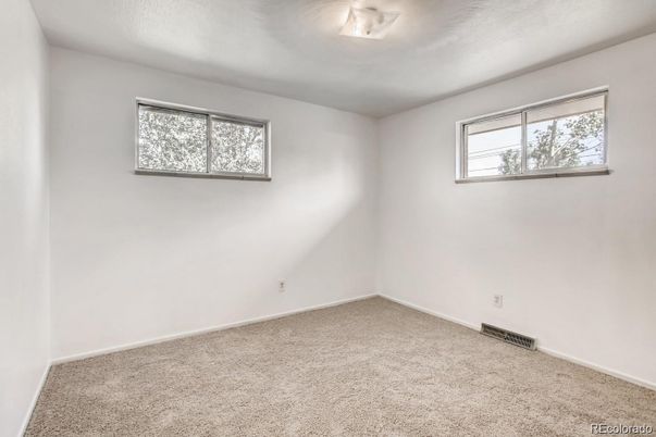 Empty room, Interior
