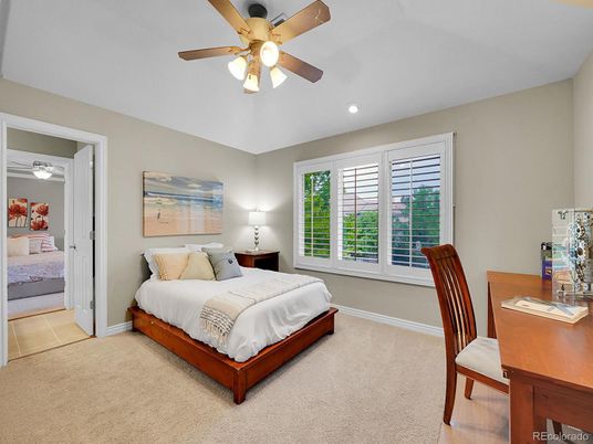 Bedroom, Home Office, Interior, Recessed Lighting