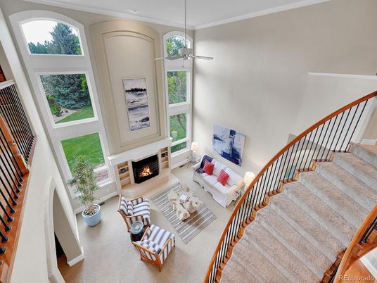 Fireplace, Interior, Living room, Recessed Lighting