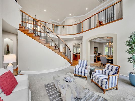 Chandelier, Dining room, Interior, Living room, Recessed Lighting