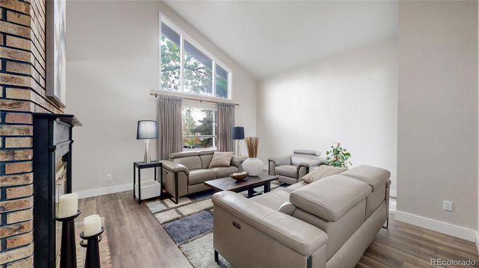 Fireplace, Interior, Living room, Wood Texture Flooring