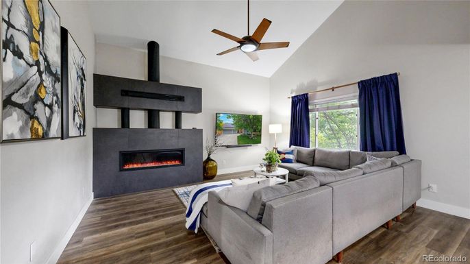 Fireplace, Interior, Living room, Wood Texture Flooring