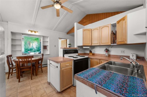 Dining room, Interior, Kitchen