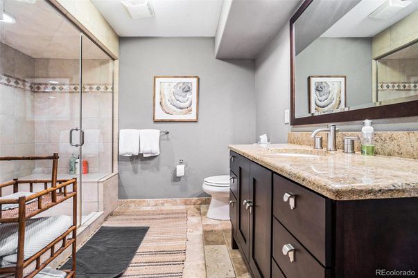 Bathroom, Glass Shower, Interior
