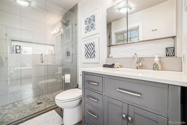 Bathroom, Glass Shower, Interior