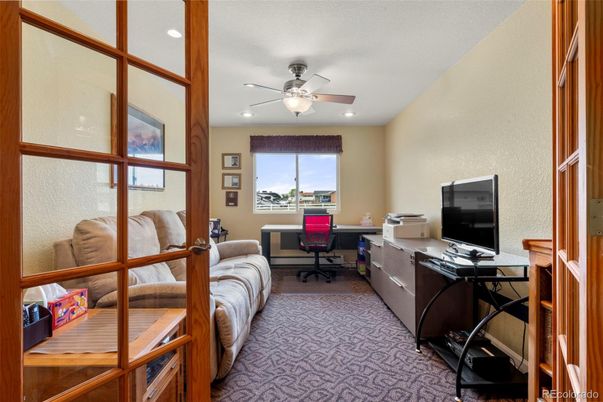Home Office, Interior, Recessed Lighting