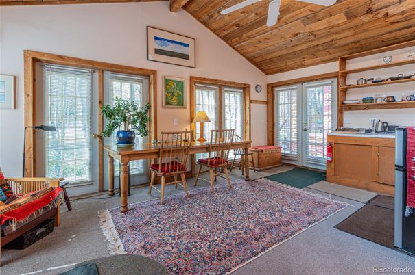Home Office, Interior, Wooden Beams, Wooden Ceilings