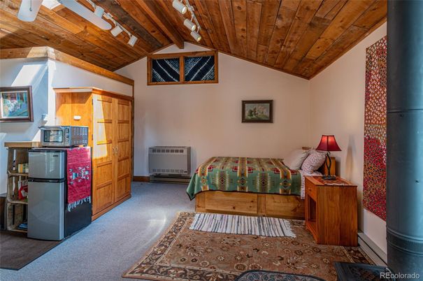 Bedroom, Interior, Wooden Beams, Wooden Ceilings
