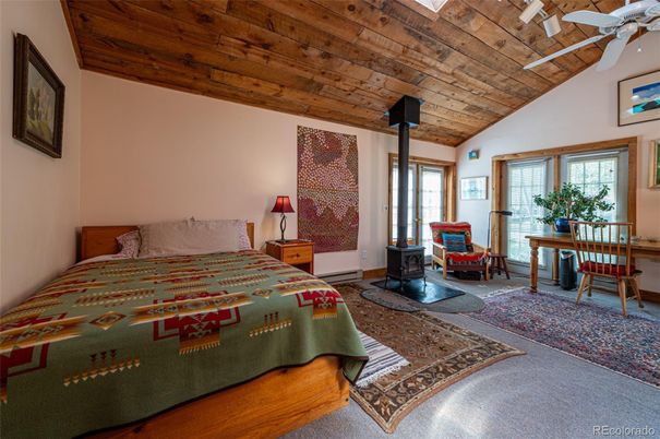 Bedroom, Interior, Wooden Ceilings