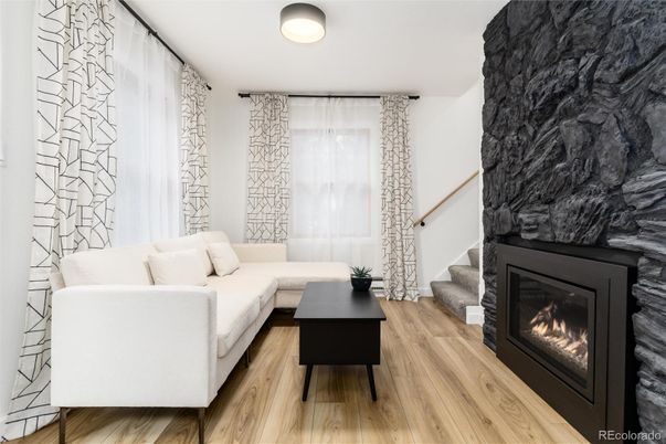 Fireplace, Interior, Living room, Wood Texture Flooring