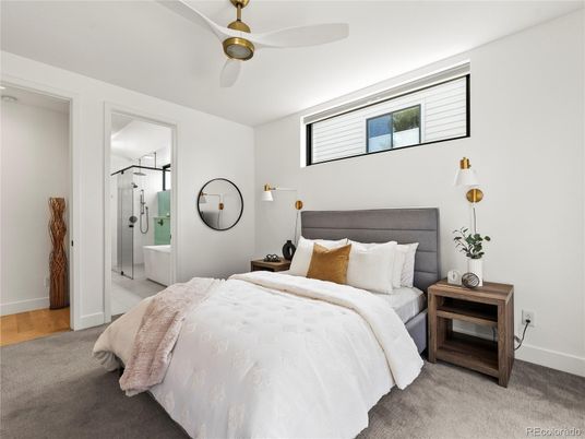Bathroom, Bedroom, Glass Shower, Interior