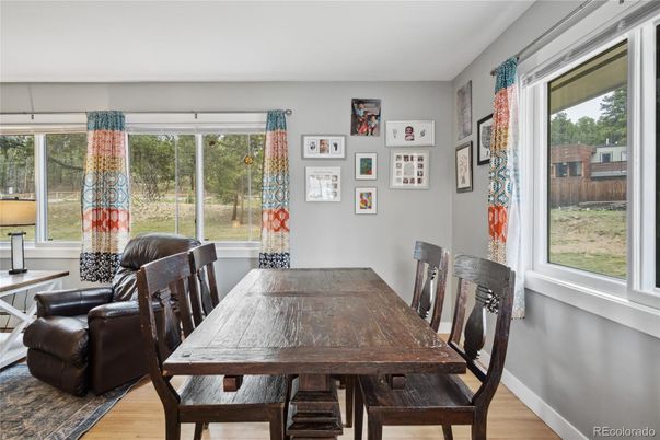 Dining room, Interior, Wood Texture Flooring