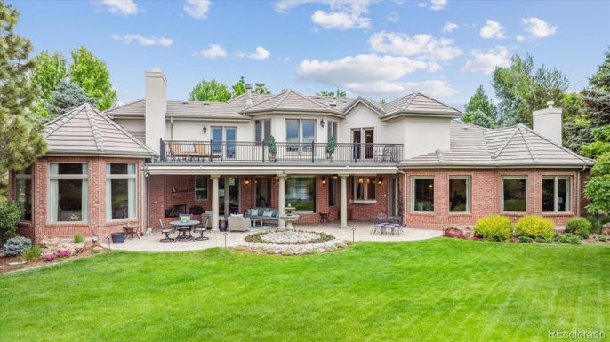Backyard, Exterior, Facade, Brick Facade, French Provincial