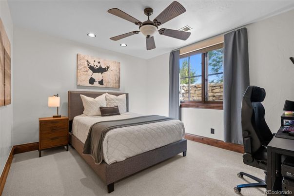 Bedroom, Home Office, Interior, Recessed Lighting