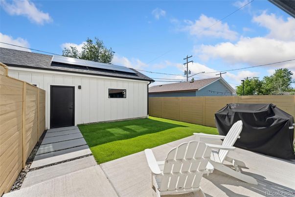 Backyard, Exterior, Solar Panels