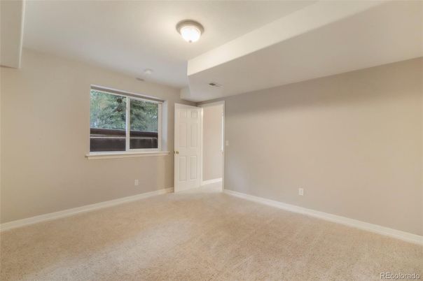 Empty room, Interior