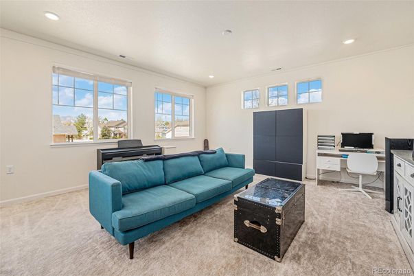 Home Office, Interior, Recessed Lighting