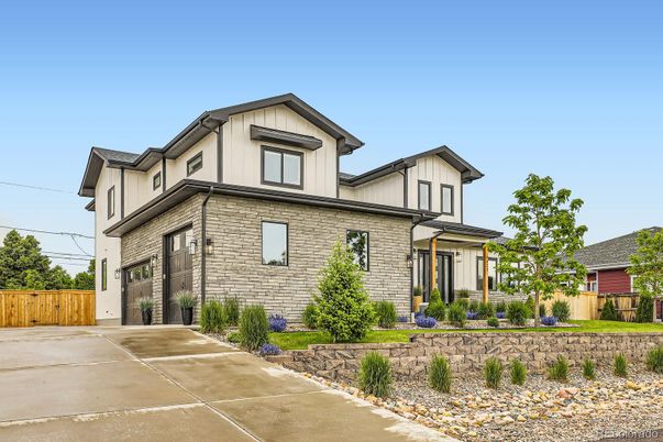 Attached, Exterior, Facade, Brick Facade, Farmhouse