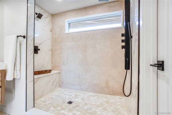 Bathroom, Interior, Marble Walls