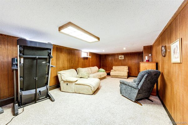 Interior, Living room, Recessed Lighting, Wooden Walls