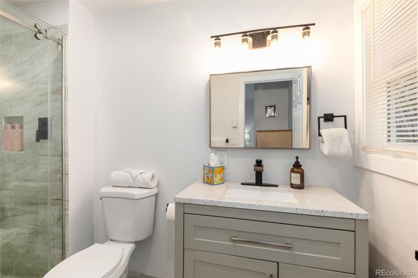 Bathroom, Glass Shower, Interior