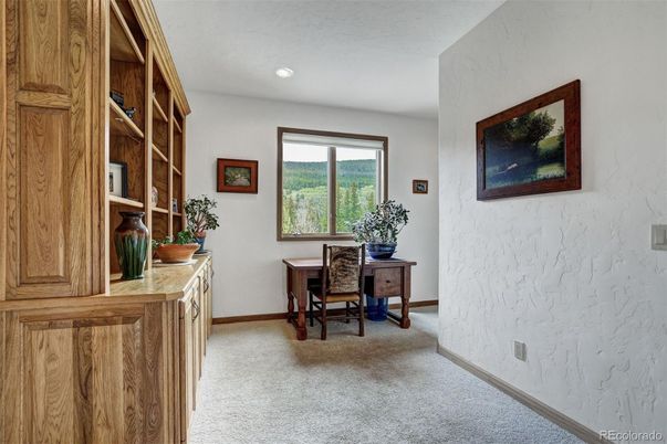 Home Office, Interior, Recessed Lighting