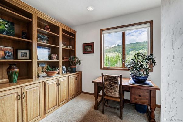 Home Office, Interior, Recessed Lighting