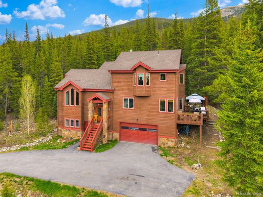 Attached, Backyard, Exterior, Facade, Log Home