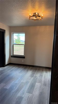 Chandelier, Empty room, Interior, Wood Texture Flooring