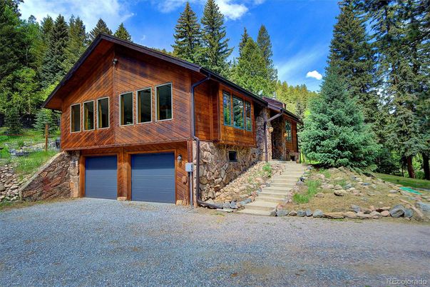 Attached, Exterior, Facade, Log Home