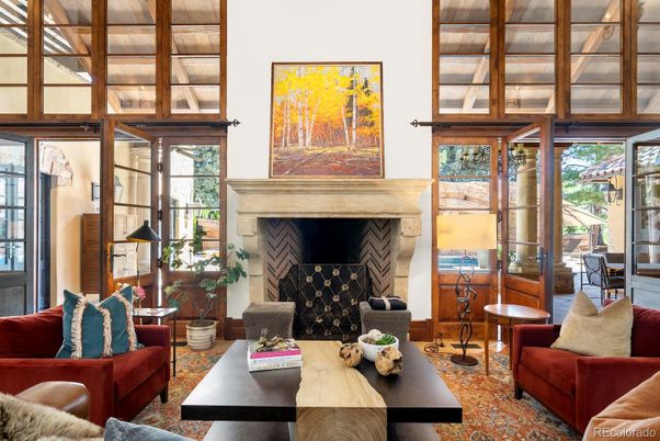 Fireplace, Interior, Living room
