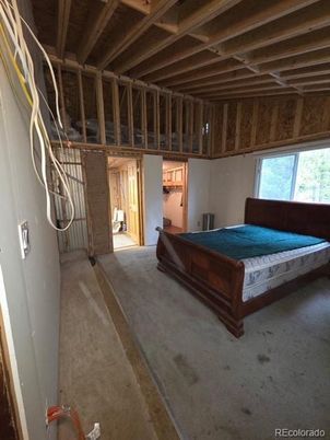 Bedroom, Interior, Wooden Beams, Wooden Ceilings
