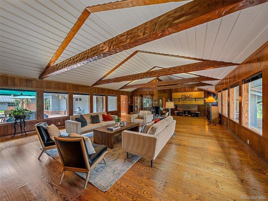 Interior, Living room, Wooden Beams, Wood Texture Flooring, Wooden Walls