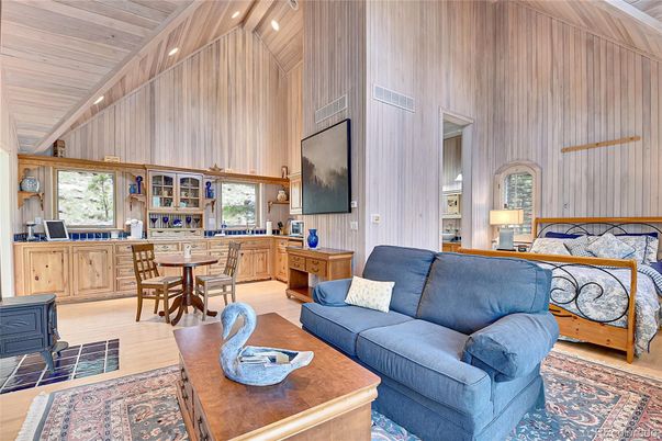 Dining room, Interior, Living room, Wooden Ceilings, Wood Texture Flooring, Wooden Walls