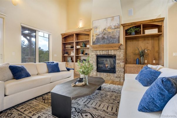 Fireplace, Interior, Living room, Wood Texture Flooring