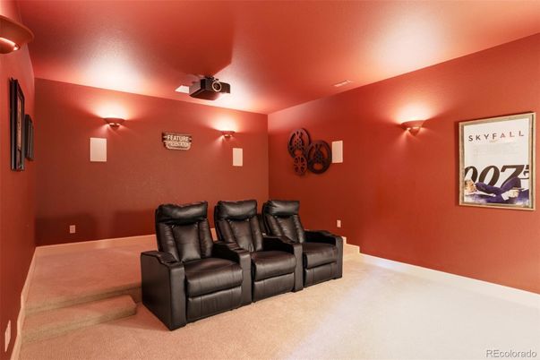 Home Theatre Room, Interior, Theatre Room