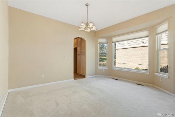 Chandelier, Empty room, Interior