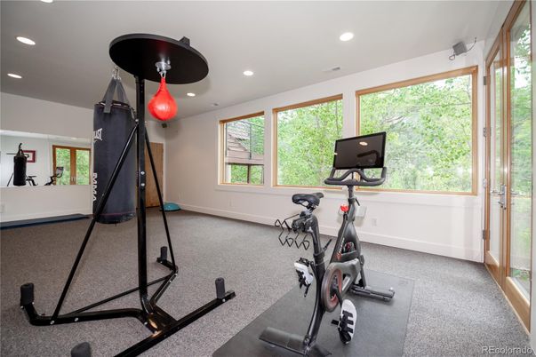 Fitness Equipment, Interior, Recessed Lighting