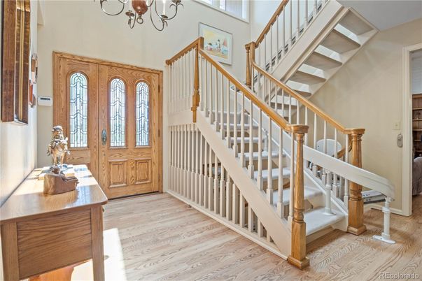 Chandelier, Interior, Wood Texture Flooring