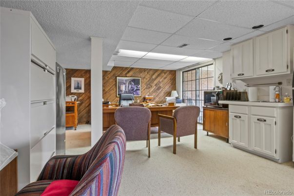 Home Office, Interior, Kitchen, Wooden Walls