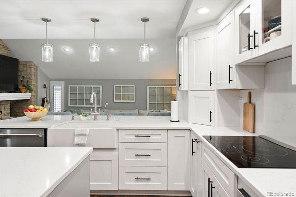 Interior, Kitchen, Pendant Lights, Recessed Lighting