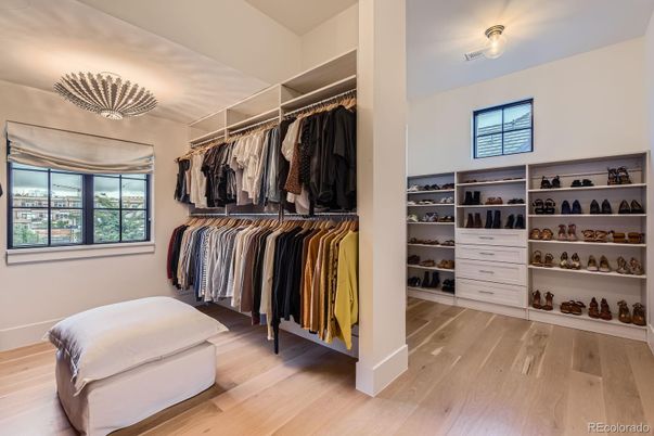 Interior, Walk-in Closets, Wood Texture Flooring
