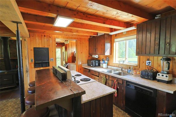 Interior, Kitchen, Wooden Beams, Wooden Ceilings, Wooden Walls