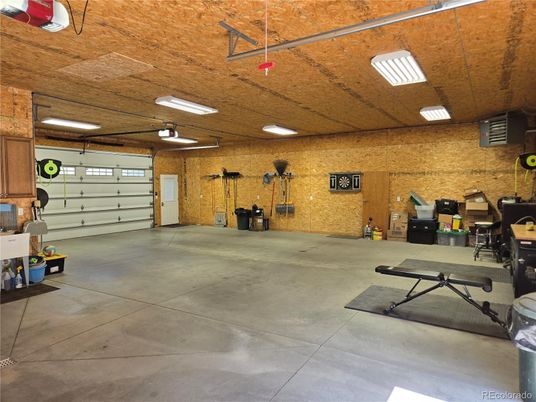 Garage, Interior, Recessed Lighting