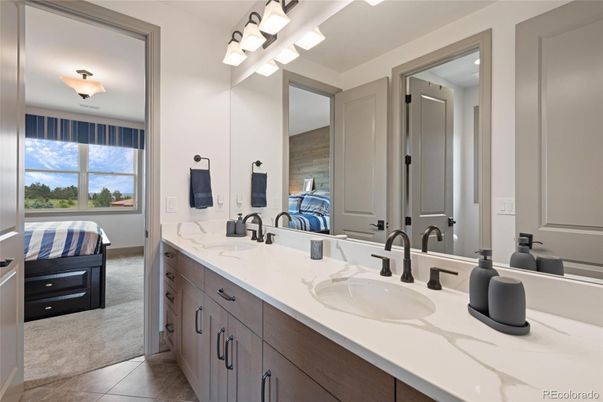 Bathroom, Dual Sink Vanities, Interior